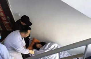 汉阴县病人院后返乡
