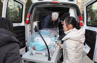 汉阴县妇婴监护型护送